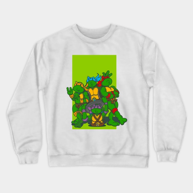 TMNT Pucker Lips Crewneck Sweatshirt by alexlaw17